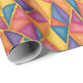 Stained Glass Effect Rainbow Wrapping Paper Cadeaupapier (Rol Hoek)
