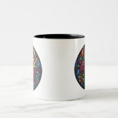 Stained Glass Floral Mug (Centre)