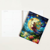 Stained Glass Moonlight Flight Fairy Planner (Display)