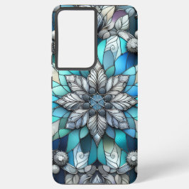 Stained glass mosaic samsung galaxy hoesje