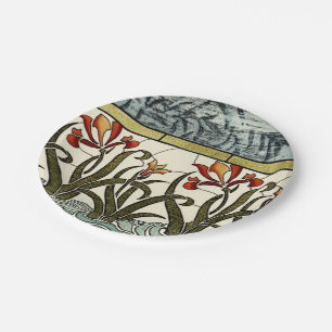 Stained Glass Papieren Bordje