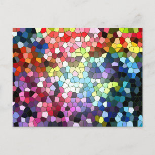 Stained Glass Postcard Briefkaart