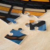 Stained-glass rabbit jigsaw puzzle (Côté)