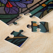 stained glass unicorn puzzle (Côté)