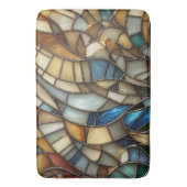 Stained Glass Waves Badmat (Voorkant Verticaal)