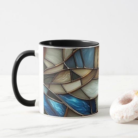 Stained Glass Waves Mok (Met donut)