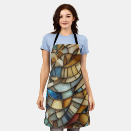 Stained Glass Waves Schort