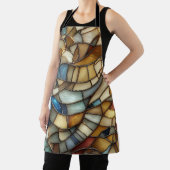 Stained Glass Waves Schort (Insitu)