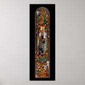 Stained Glass Window Design of St. Gobnait Poster (Voorkant)