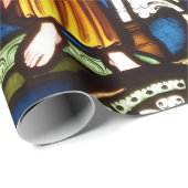 Stainglass WIndow van de kathedraal van Salisbury Cadeaupapier (Rol Hoek)