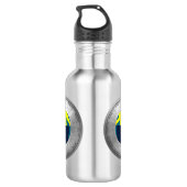 Stainless Steel Water Bottle - Weight Loss Waterfles (Achterkant)