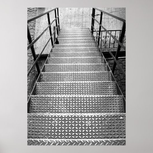 Stairs in Savannah Poster (Voorkant)