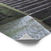 Stairs op Mt. Kurama Poster (Hoek)