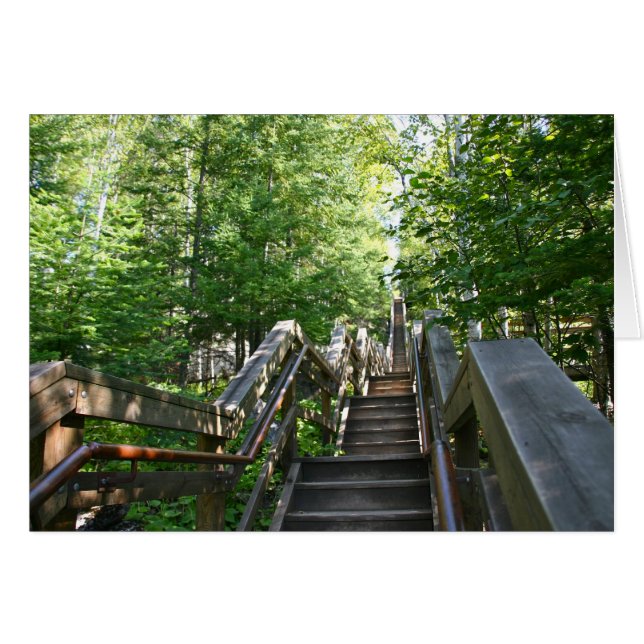 Stairs voor kaart (Voorkant Horizontaal)