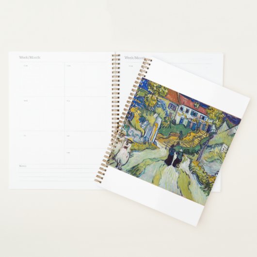 Stairway at Auvers 1890 par Vincent van Gogh (Devant avec enveloppe)