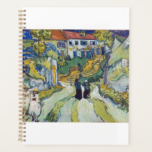 Stairway at Auvers 1890 par Vincent van Gogh (Devant)