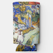 Stairway bij Auvers van Vincent Van Gogh (Achterkant)