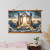 Stairway naar de hemel hangend wandkleed (Slaapkamer)