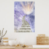 Stairway naar de hemel poster (Keuken)