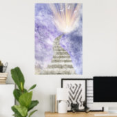 Stairway naar de hemel poster (Thuiskantoor)
