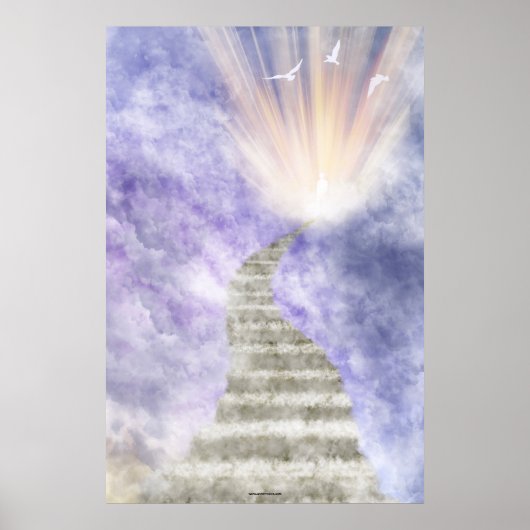 Stairway naar de hemel poster (Voorkant)