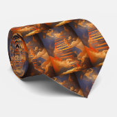 Stairway naar de hemel stropdas (Opgerold)