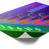 Stairway to Heaven is Jezus Christus Poster (Hoek)