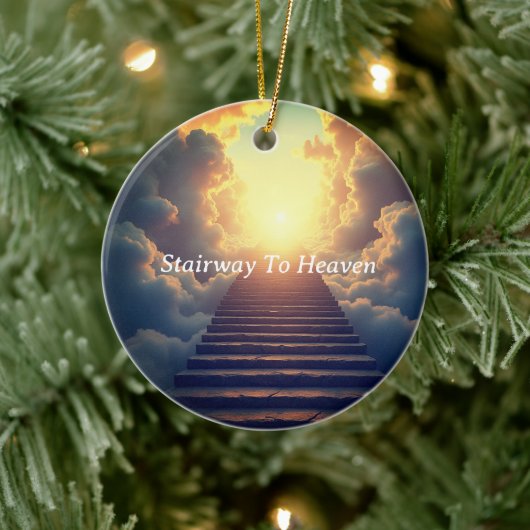 Stairway to Heaven Keramisch Ornament (Boom)