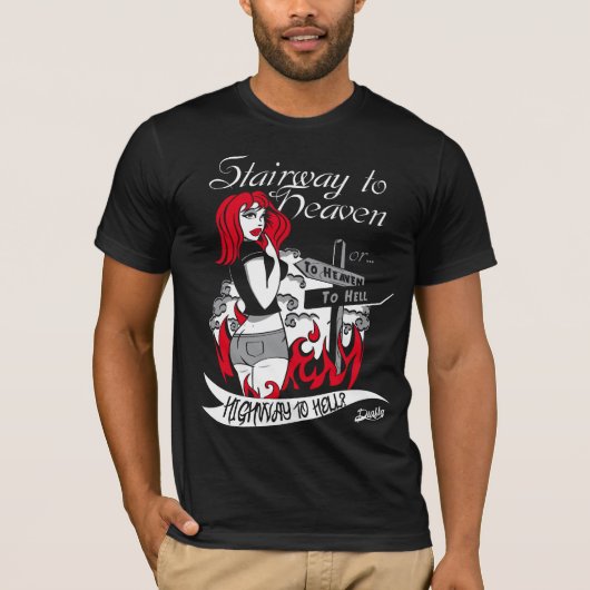 staIrway to hell T-shirt (Voorkant)