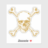 Stake Yer Claim with a Jolly Mark! Sticker (Vel)