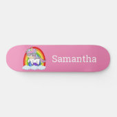 Stakeboard Unicorn Gang Pink Skateboard (Horizontaal)