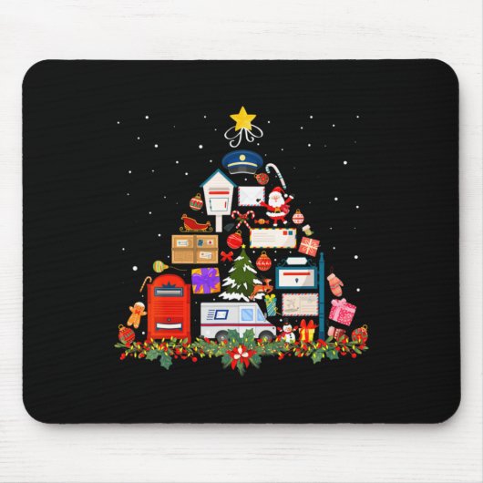 Stal Service Christmas Tree Ornament Tree Xmas 2 Muismat (Voorkant)