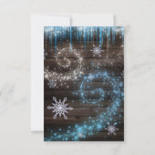 Stalactites Gelées Numéro de Table de Merveilleux (Dos)