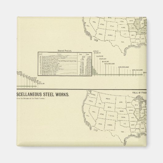 Stalen en smeedstukken magneet (Voorkant)