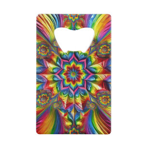 Stalen flesopener met LGBTQ-kleuren Kredietkaart Flessenopener