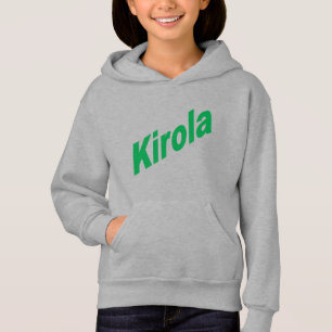 Stalen hoodie voor meisjes KIROLA