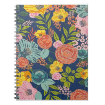Stalen Mill & Co Cute Floral Mini Spiral Notitiebo