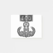 Stalen ontwerp-master explosieve verwerking post-it® notes (Voorkant)