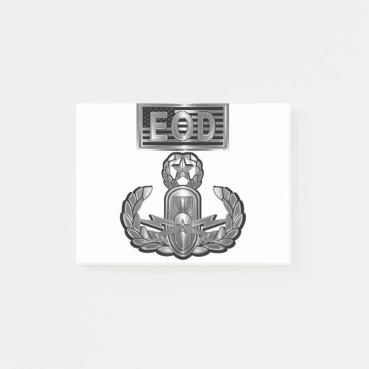 Stalen ontwerp-master explosieve verwerking post-it® notes (Voorkant)