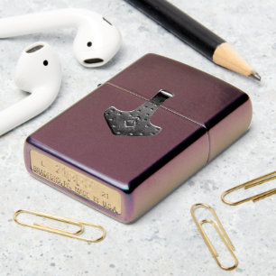 Stalen Thor Hammer iriserende Zippo aansteker