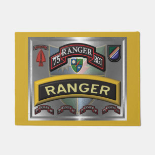 Stalen Type Omlijst 75e Ranger Regiment Deurmat
