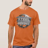 Stalen werken t-shirt (Voorkant)