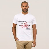 stalen wielen t-shirt (Voorkant volledig)