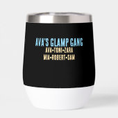 stalen wijntrommel (Achterkant)