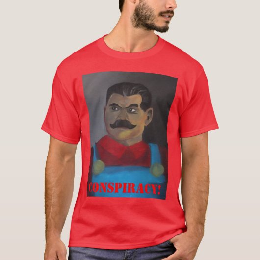 Stalin est T-shirt de Mario (Devant)