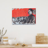 Stalin, Poster 1935 van de Sovjet-Propaganda (Keuken)