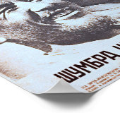 Stalin, Poster 1935 van de Sovjet-Propaganda (Hoek)