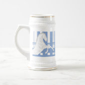 Staline tatan bleu Stein Mug (Gauche)