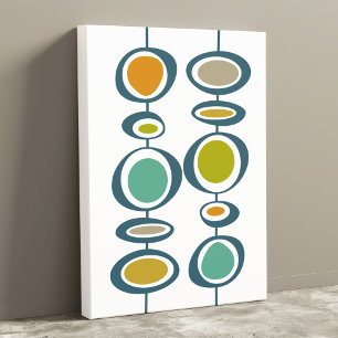 Stalk Midden-eeuw Modern Canvas Print