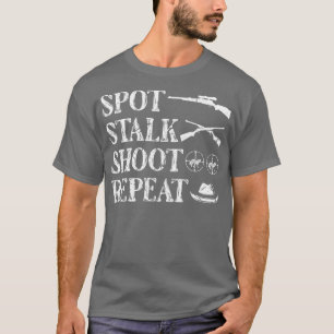 Stalk Shoot Jacht Coyote Hunter T-shirt